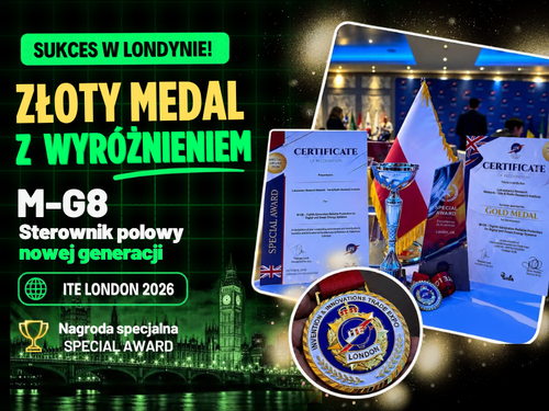 M-G8 nagrodzony na targach wynalazczości i innowacji w Londynie!